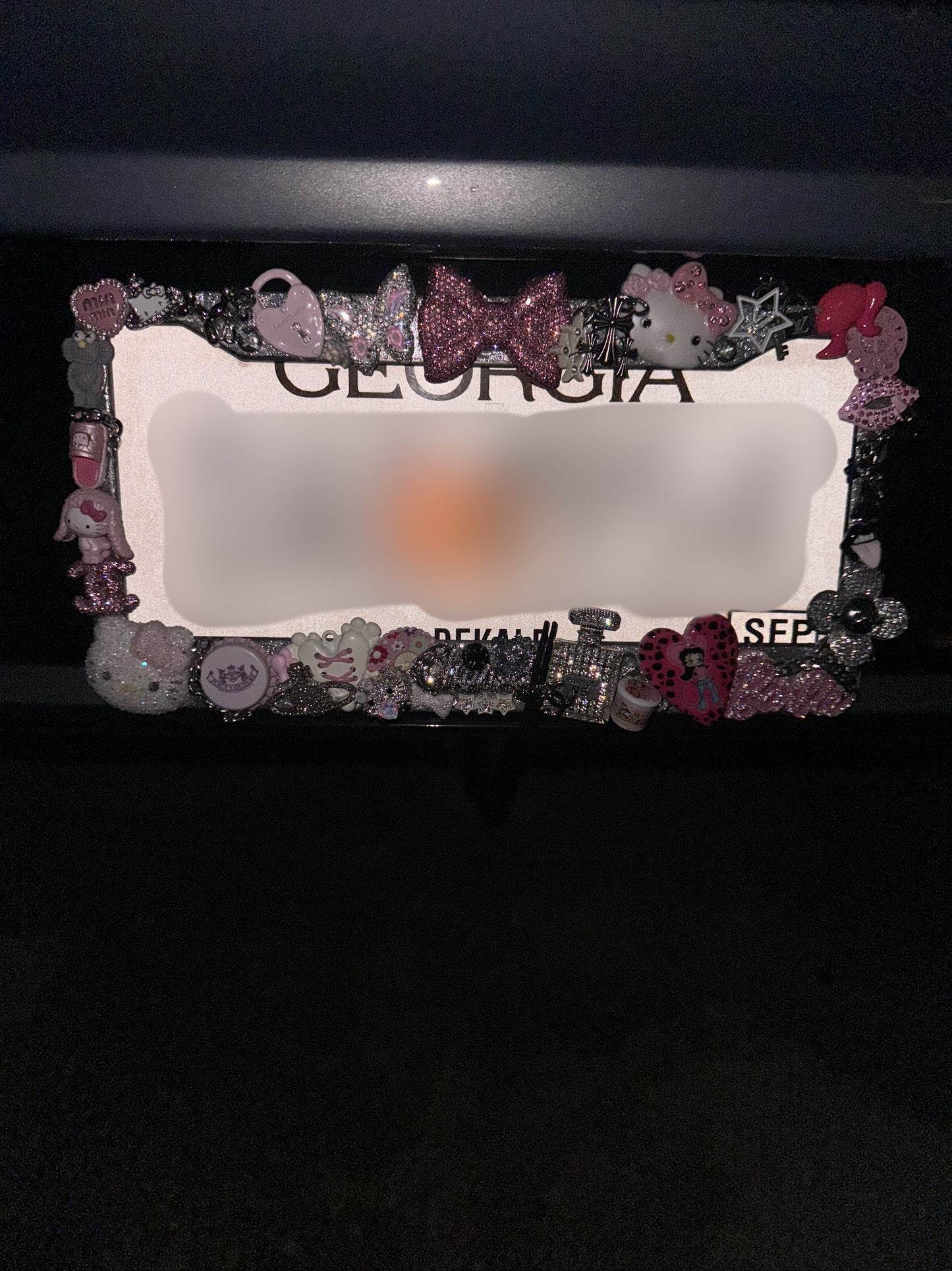 Junk license plate