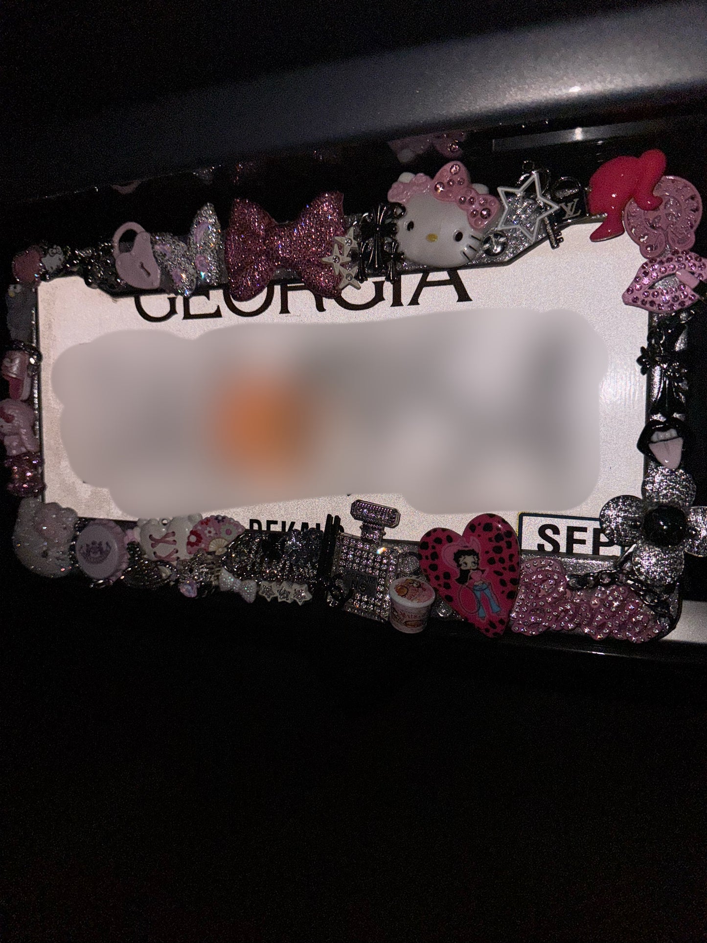 Junk license plate