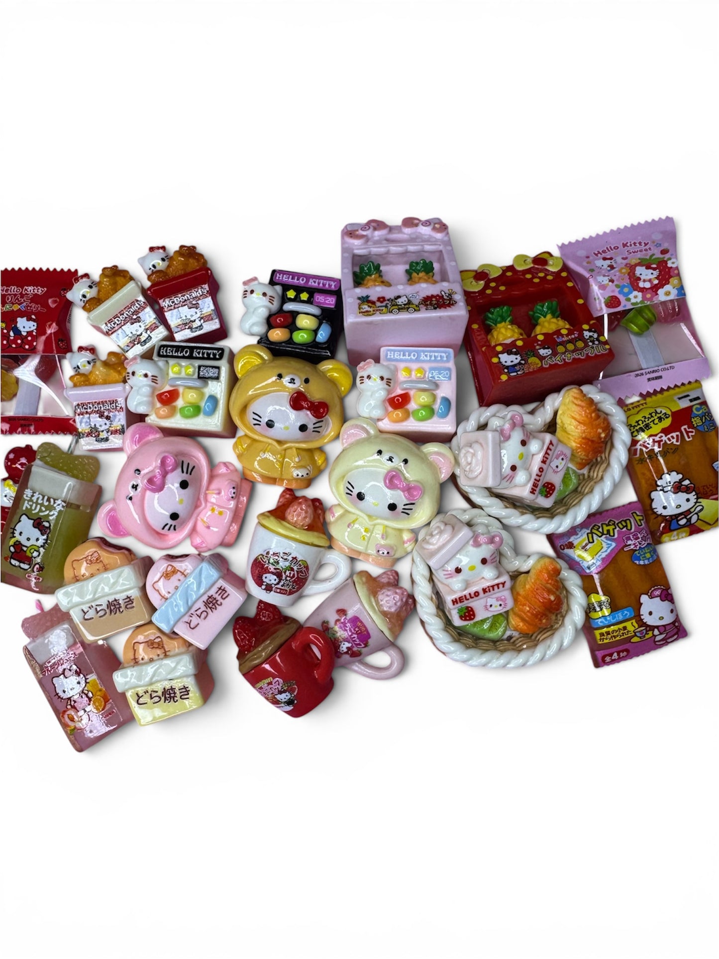 Kawaii Food Charm Mix